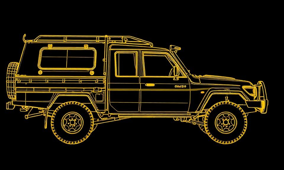 Canopy Builds for the LandCruiser 79 Series