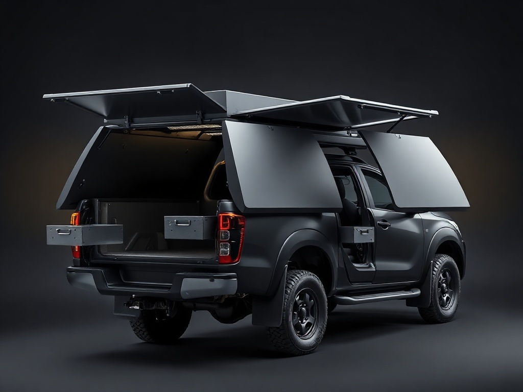 HARIO FC-180 aluminium ute canopy — hero