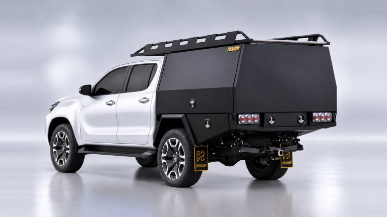 1800MM SERVICE BODY H180185-2D-B on Toyota Hilux