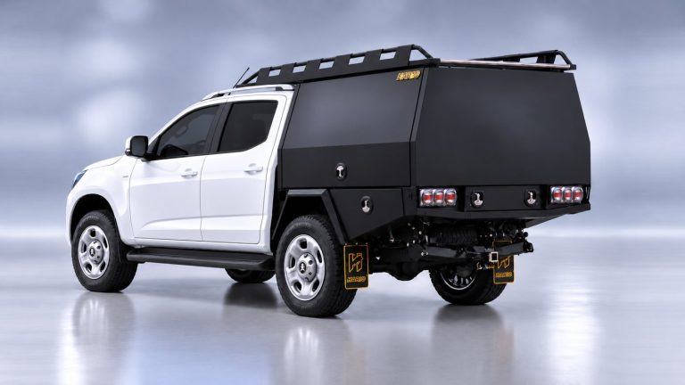 1800MM SERVICE BODY H180185-2D-B on Holden Colorado