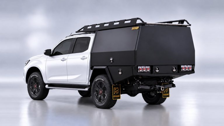 1800MM SERVICE BODY H180185-2D-B on Isuzu D-Max