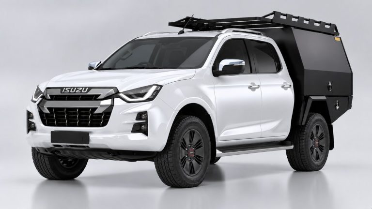 1800MM SERVICE BODY H180185-2D-B on Isuzu D-Max