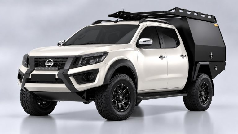 1800MM SERVICE BODY H180185-2D-B on Nissan Navara