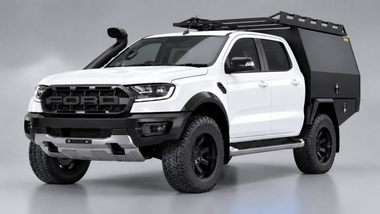 1800MM SERVICE BODY H180185-2D-B on Ford Ranger