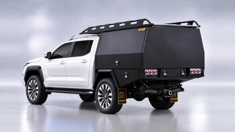 1800MM SERVICE BODY H180185-2D-B on Mitsubishi Triton