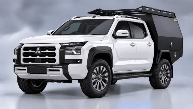 1800MM SERVICE BODY H180185-2D-B on Mitsubishi Triton