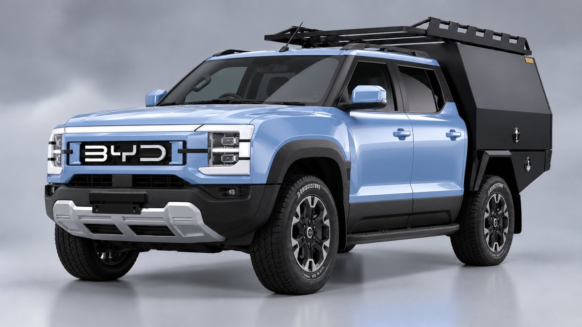 BYD Shark 6 canopy