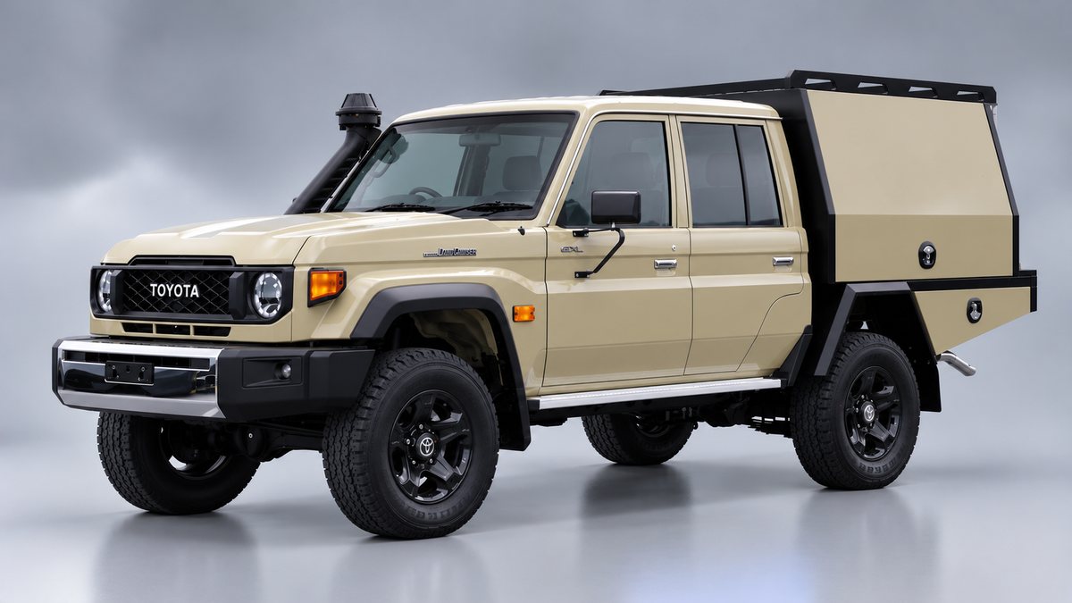 Toyota LandCruiser 79 Series canopy