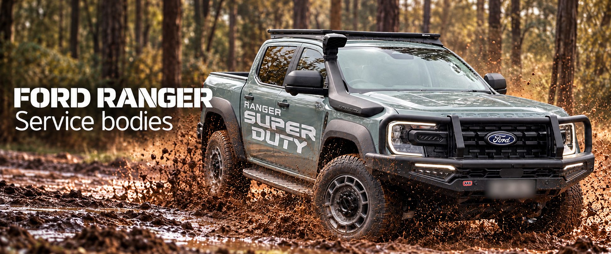 Ford Ranger service bodies by UTE HARIO