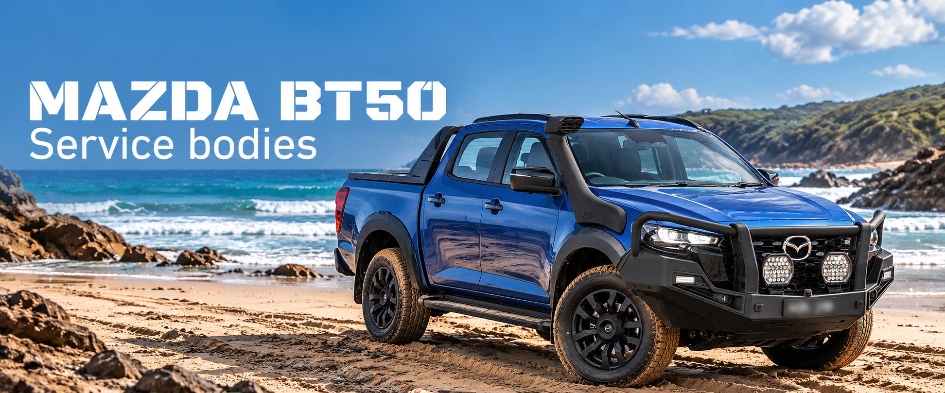 Mazda BT-50 service bodies by UTE HARIO