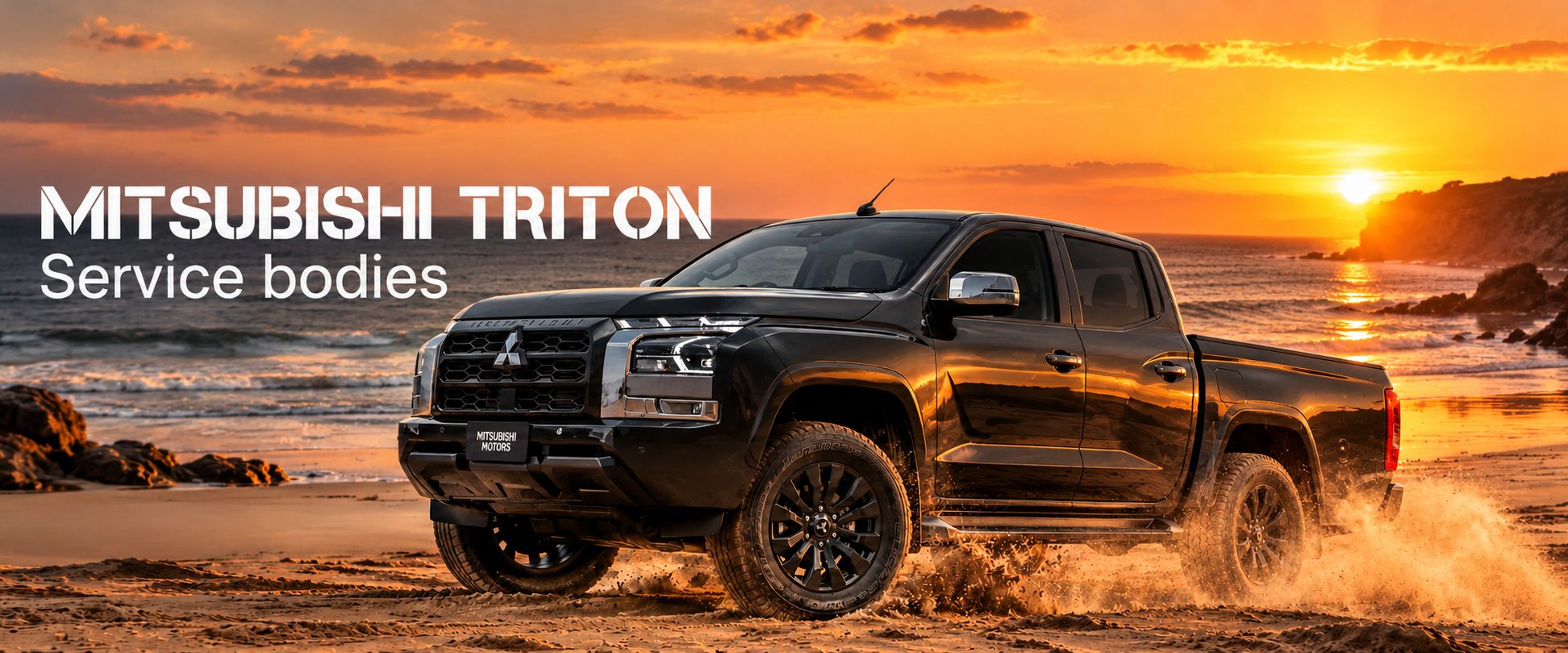 Mitsubishi Triton service bodies by UTE HARIO
